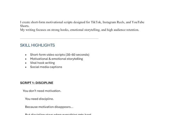 write you a scripts for you tiktok contents